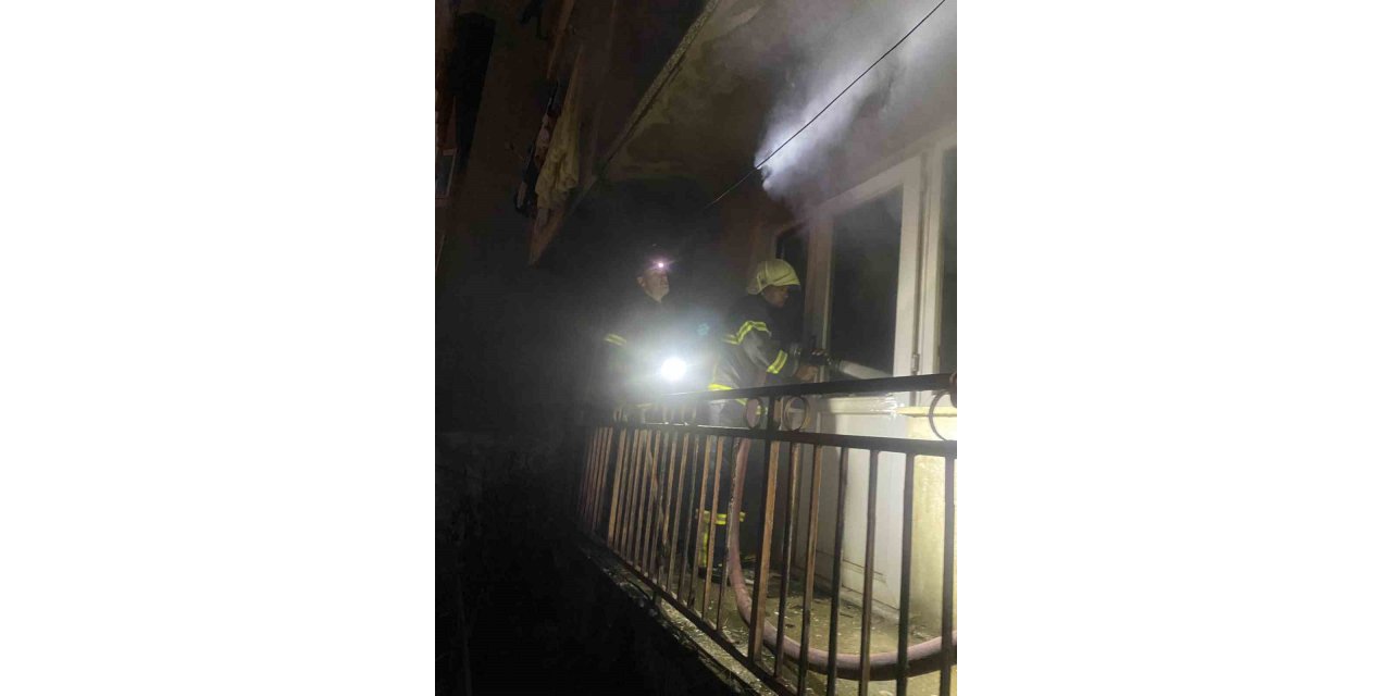 Zonguldak’ta sabaha karşı çıkan yangın korkuttu