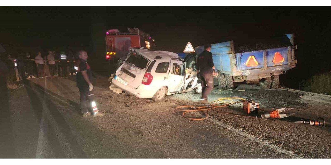 Paramparça olan otomobilde hayatını kaybetti