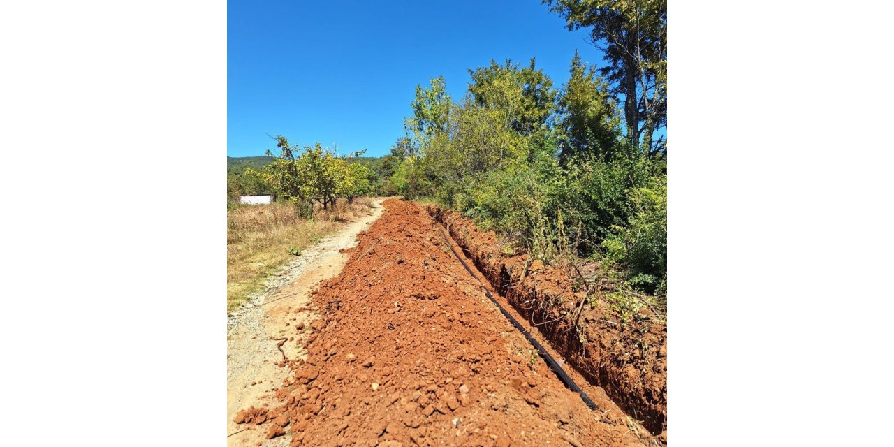 Büyükşehirden yeni içme suyu hattı