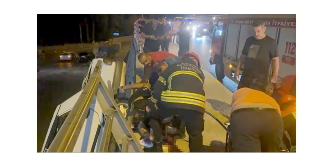 Vücuduna saplanan demir boruyla hastaneye kaldırılan sürücü hayatını kaybetti