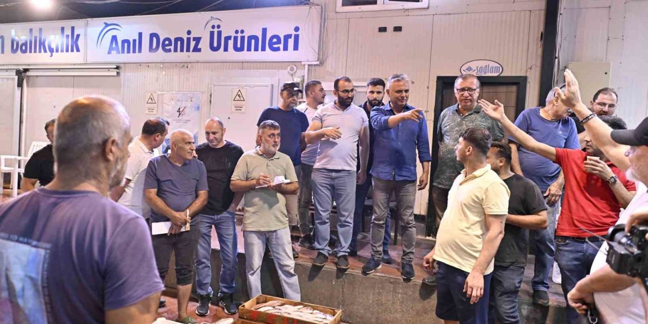Antalya’da yasağın ardından balık mezadı başladı
