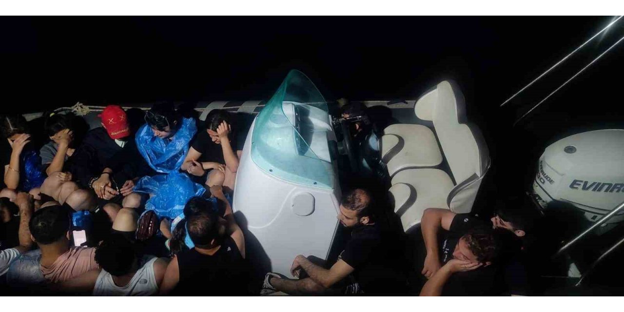 Bodrum’da 16 düzensiz göçmen yakalandı