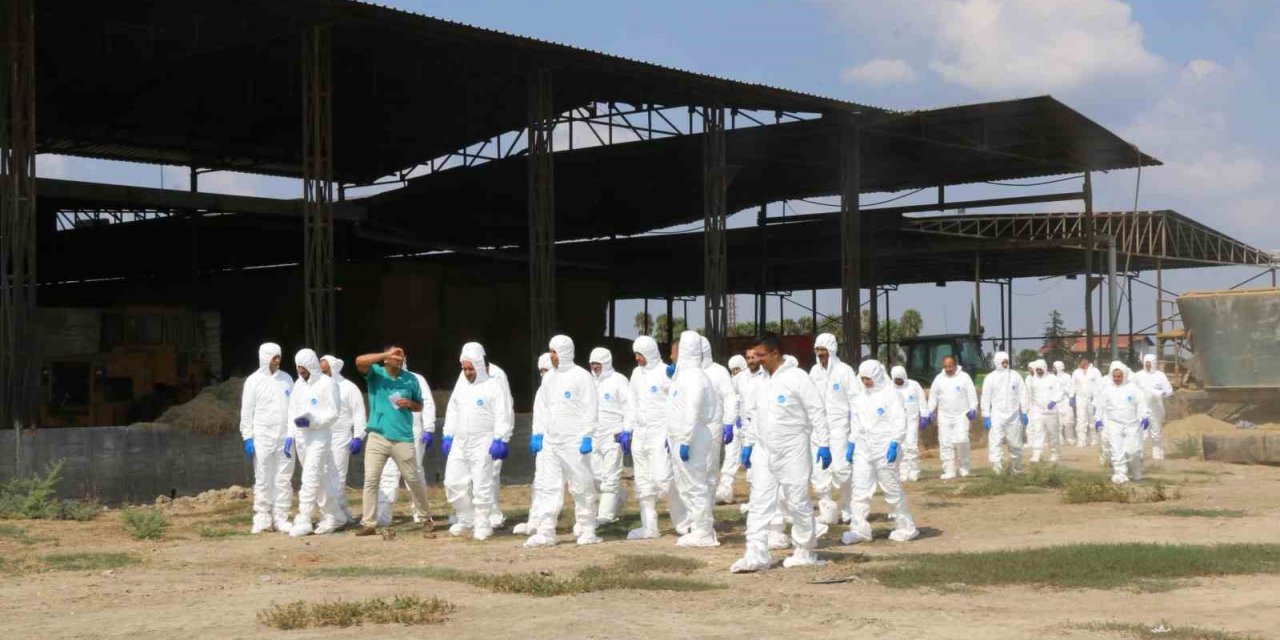 Salgın hastalıklara hazırlık eğitimi ve tatbikatı düzenlendi
