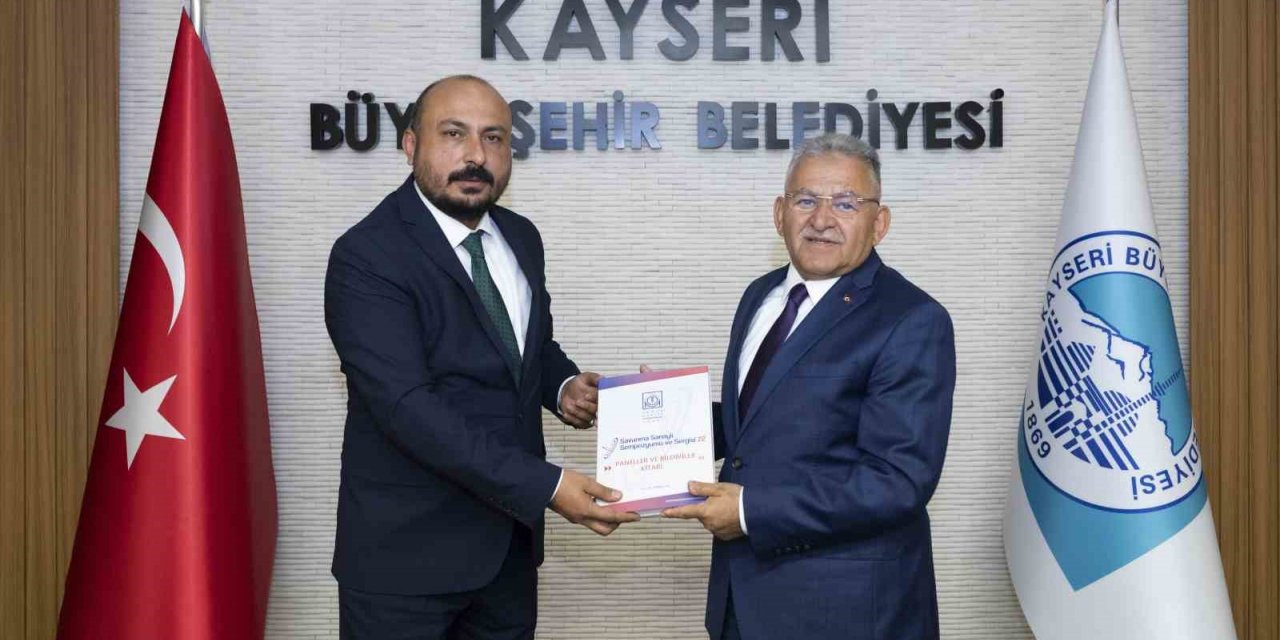 Büyükkılıç’a TMMOB Makine Mühendisleri Odası Kayseri Şubesi’nden ziyaret