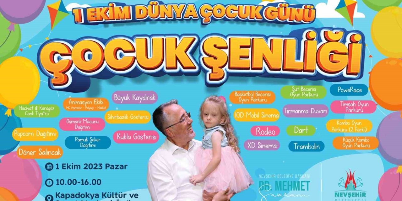 Çocuklar doyasıya eğlenecek