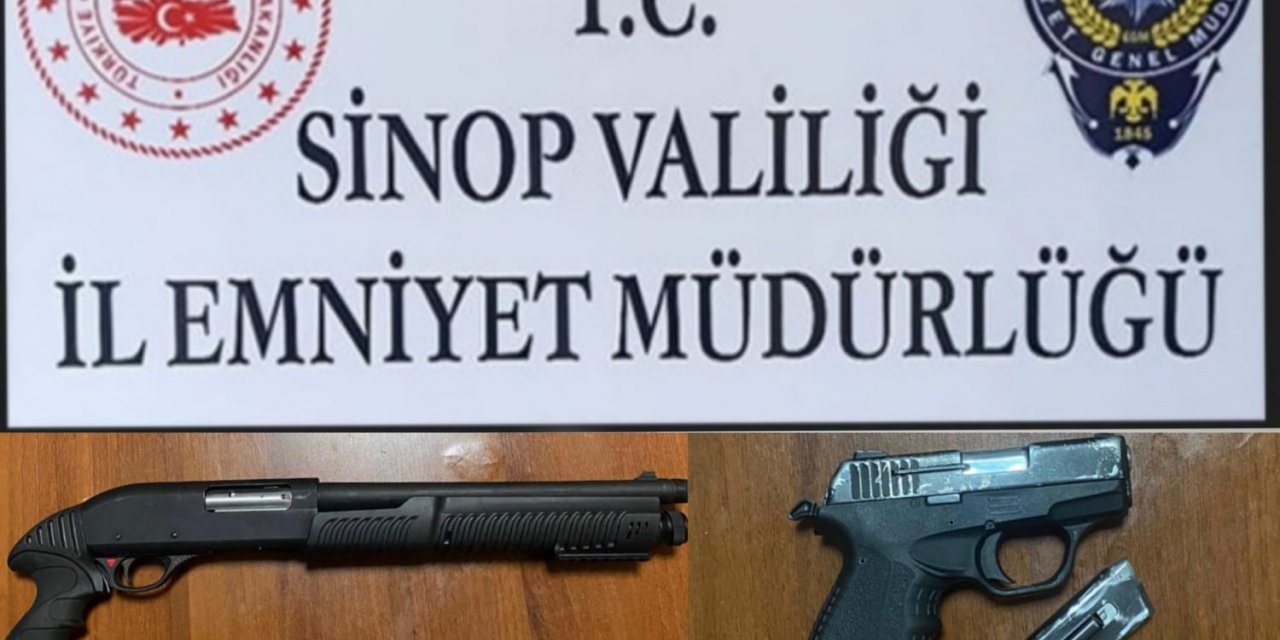 Sinop’ta şok uygulama: 2 gözaltı