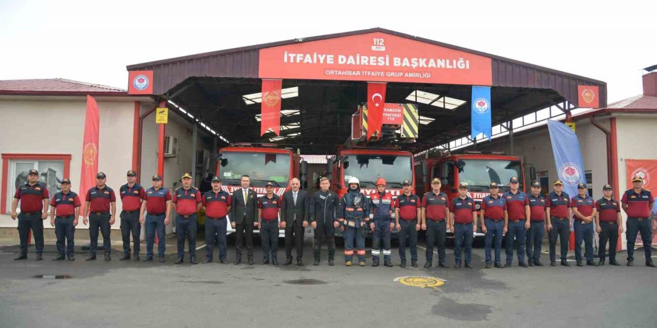 Başkan Zorluoğlu İtfaiye haftasını personeliyle kutladı