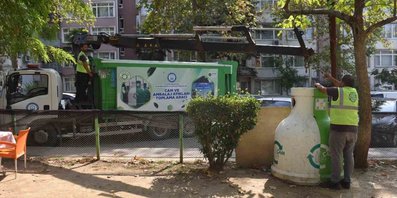 Yıldırım’da 4 bin 710 ton atık cam toplandı