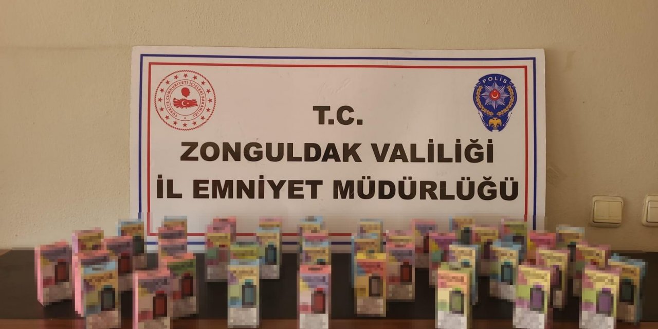 Zonguldak’ta elektronik sigara operasyonu