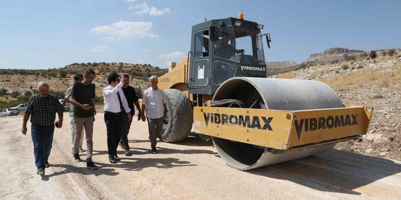 Mardin’de 4 yıldır yapılamayan yolda çalışmalar başlatıldı