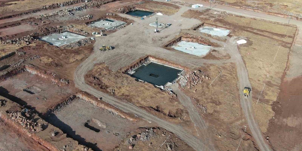 Kuzey şehir konut projesinde hummalı bir çalışma yürütülüyor