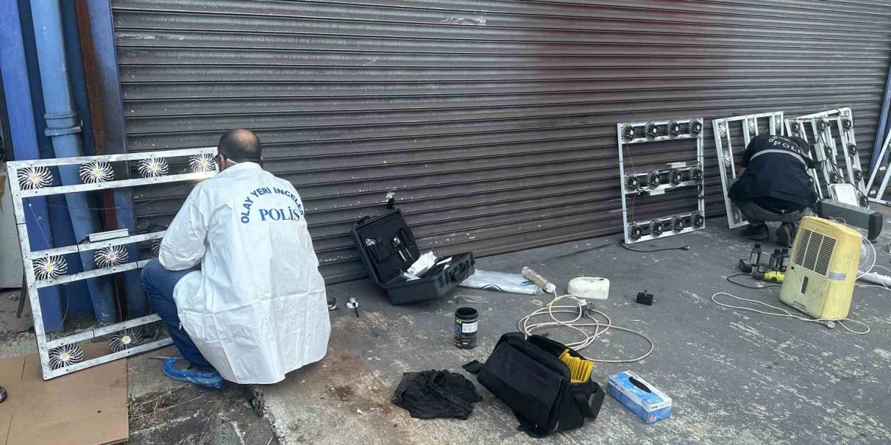 Sanayi Sitesi’nde uyuşturucu imalathanesi