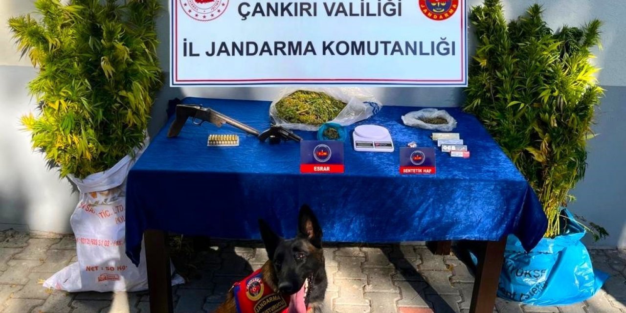 Çankırı’da uyuşturucu operasyonu: 2 gözaltı