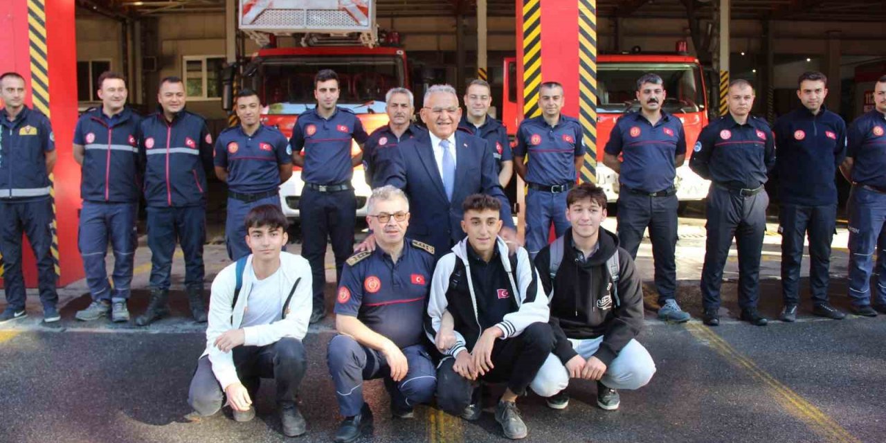 Kayseri İtfaiyesi 9 Ayda Bin 875 Olaya Müdahale Etti