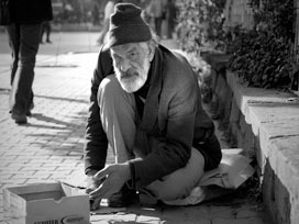 Dilencilere 'ortalıkta gözükmeyin' parası