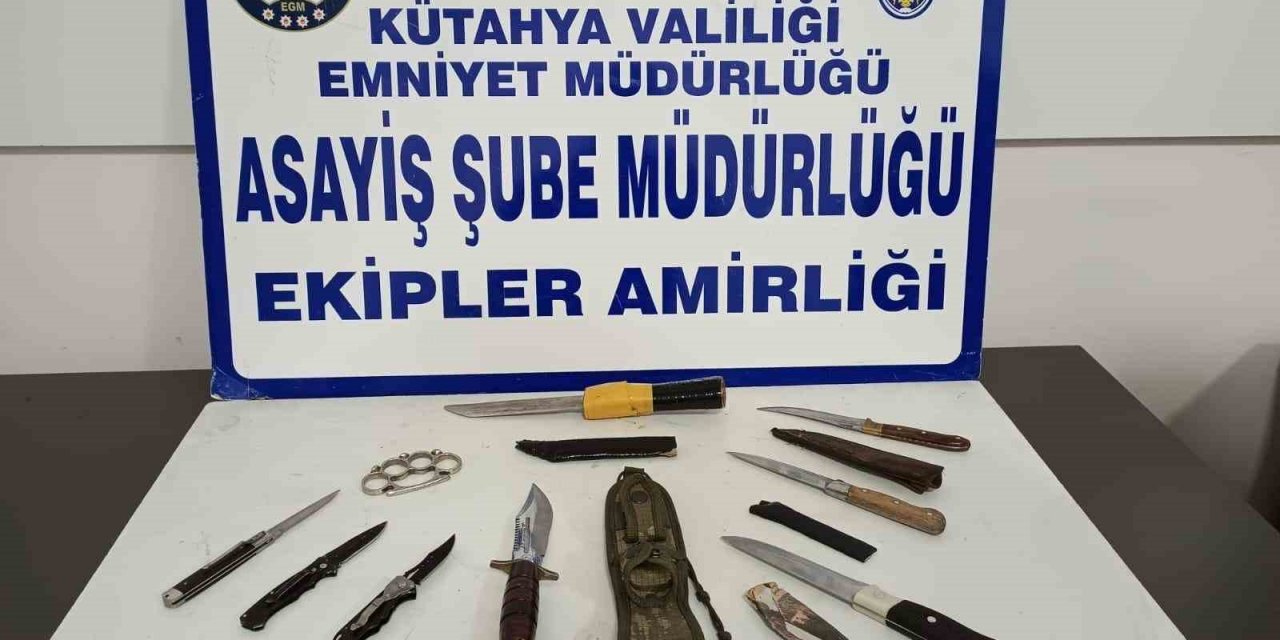 Kütahya’da 190 şahıs, 25 aracın sorgusu, GBT kontrolü ve denetimi yapıldı