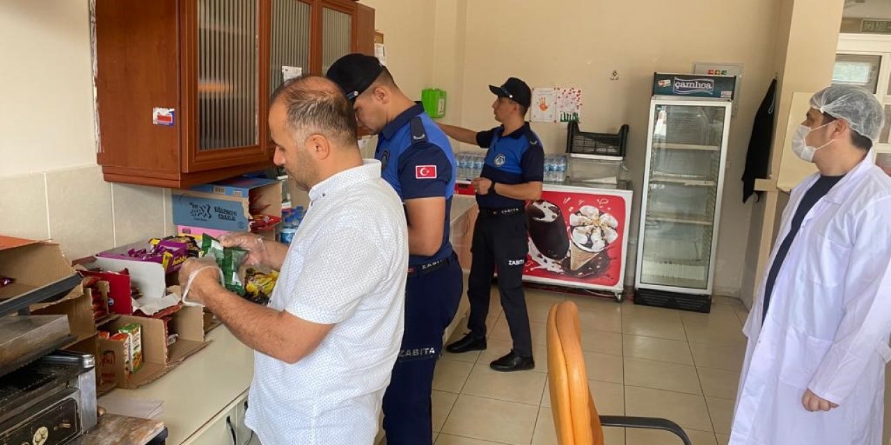 Terme’de okul kantinlerine kantinlere sıkı denetim