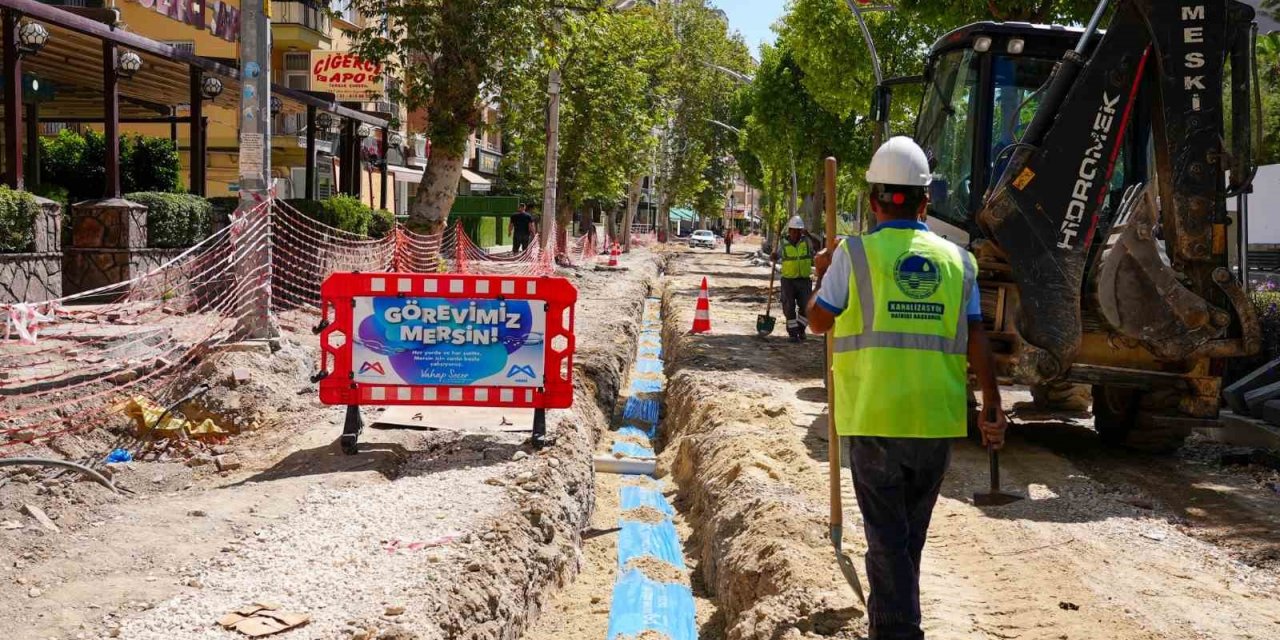 MESKİ, Tarsus’taki içmesuyu hatlarını yeniliyor