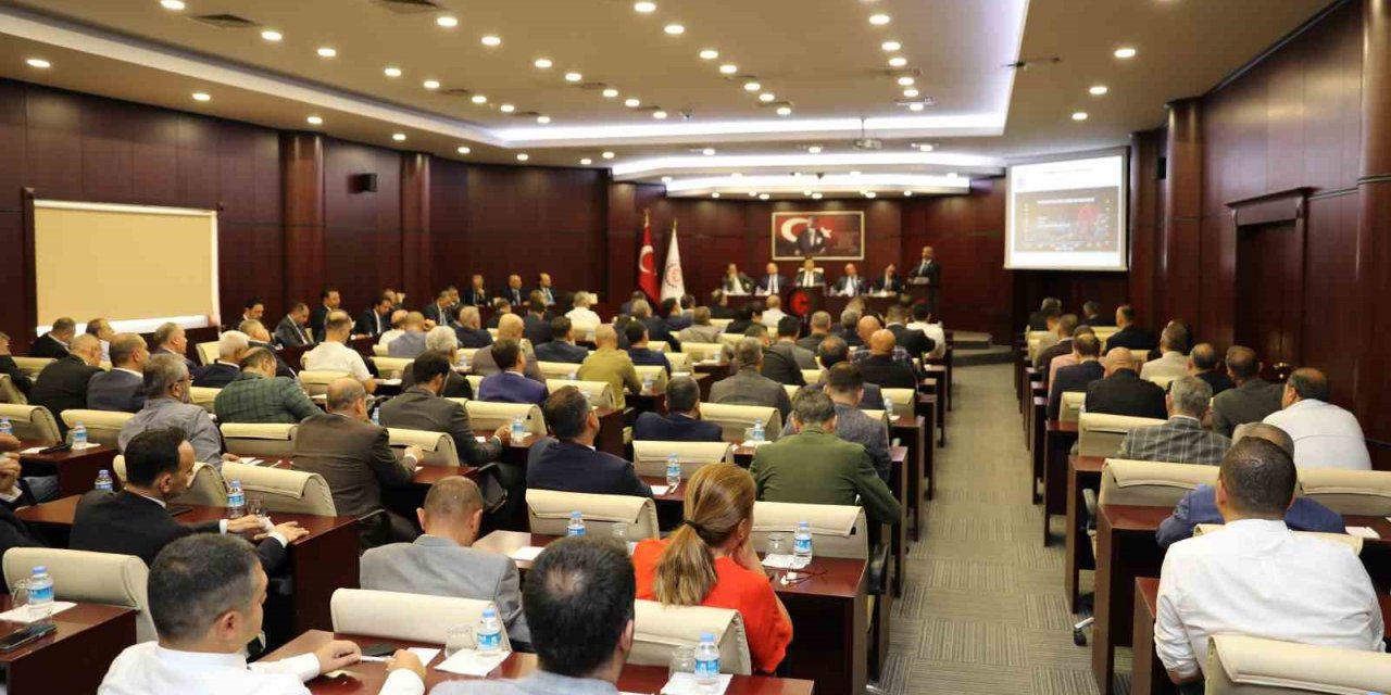 GTO Eylül ayı meclis toplantısı yapıldı