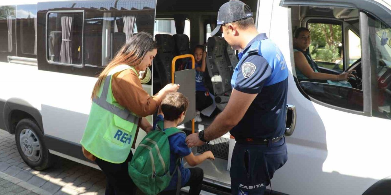 Muğla Büyükşehir Belediyesi’nden öğrenci servislerine sıkı denetim