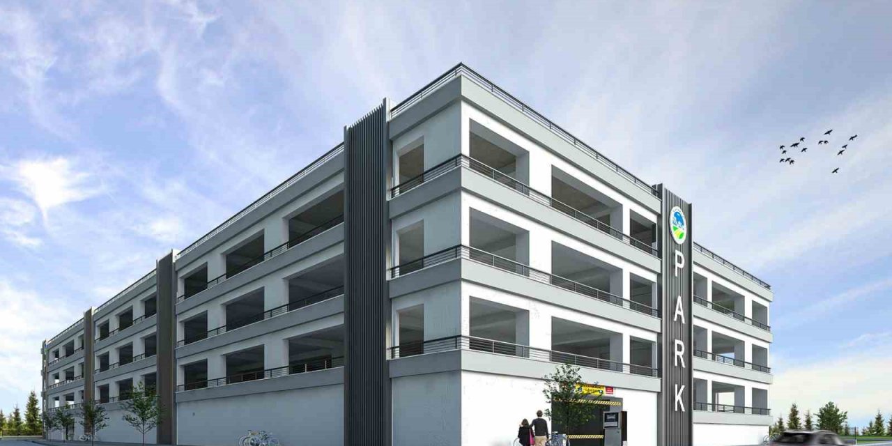 Sağlık kampüsüne katlı otoparkla etkili çözüm: 530 araç kapasiteli olacak