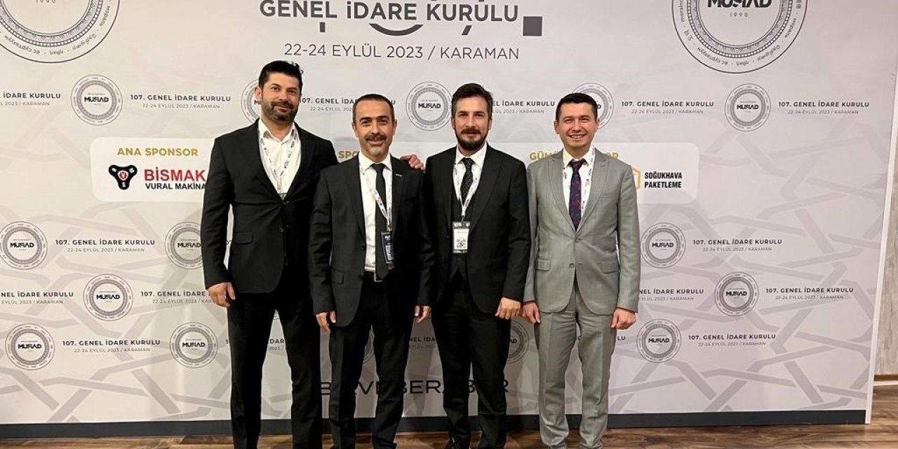 MÜSİAD Muğla, Karaman’da düzenlenen GİK toplantısına katıldı