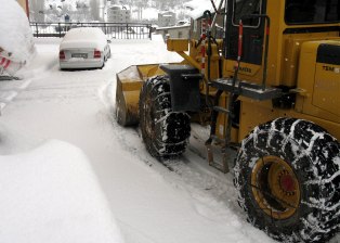 Halkapınar ve Hadim'de kar yağışı
