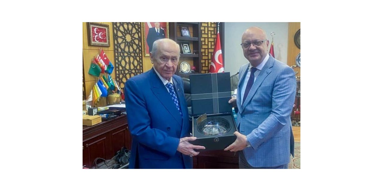 Başkan Ergün, MHP Lideri Bahçeli’yi ziyaret etti