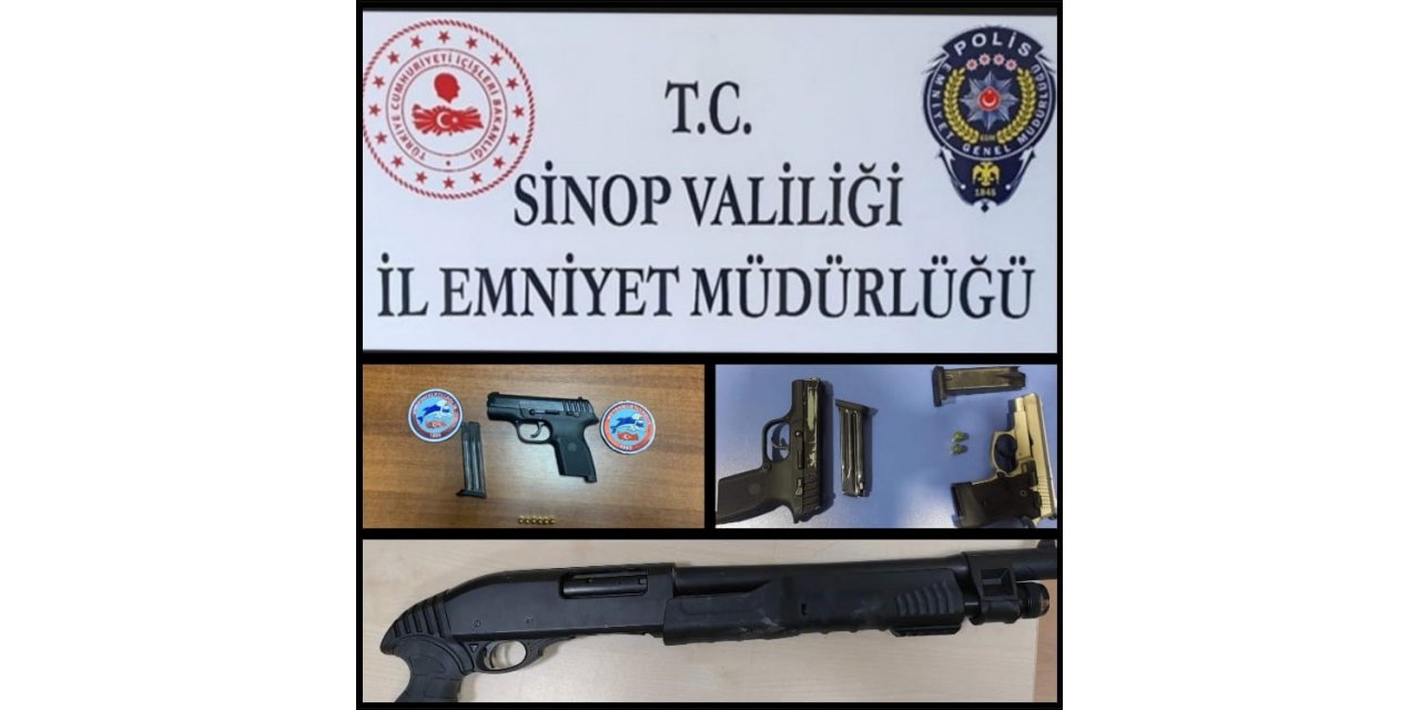 Sinop’ta şok uygulama: 3 gözaltı