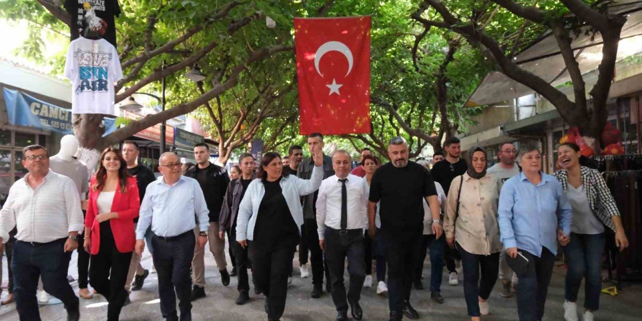 Başkan Çerçioğlu İncirliova’da vatandaşlarla bir araya geldi