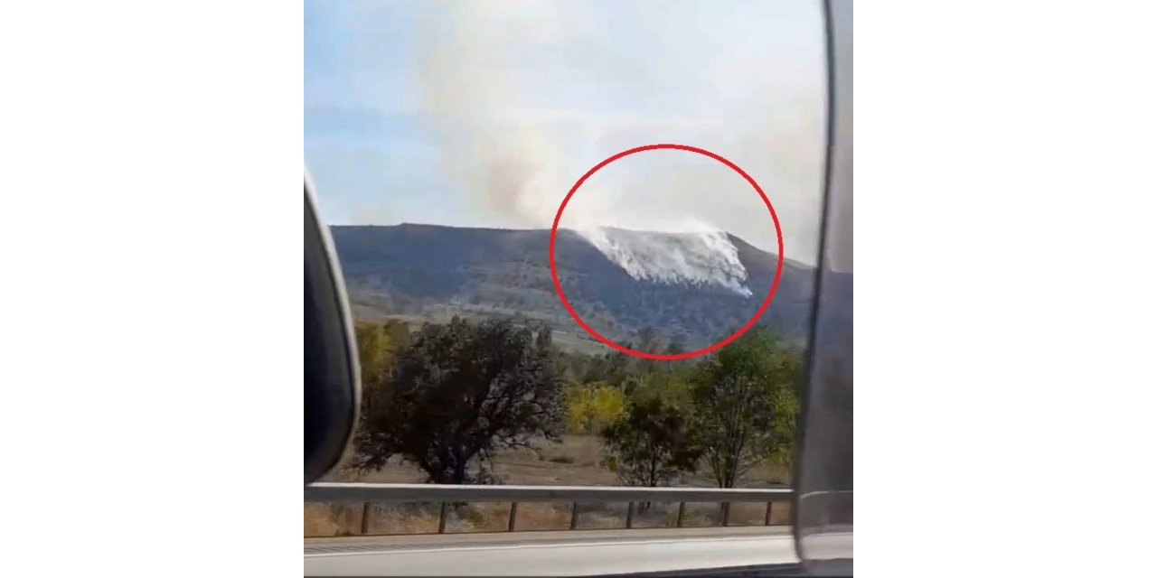 Çankırı’da orman yangını kontrol altına alındı