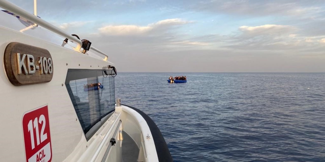 Aydın’da 51 düzensiz göçmen kurtarıldı