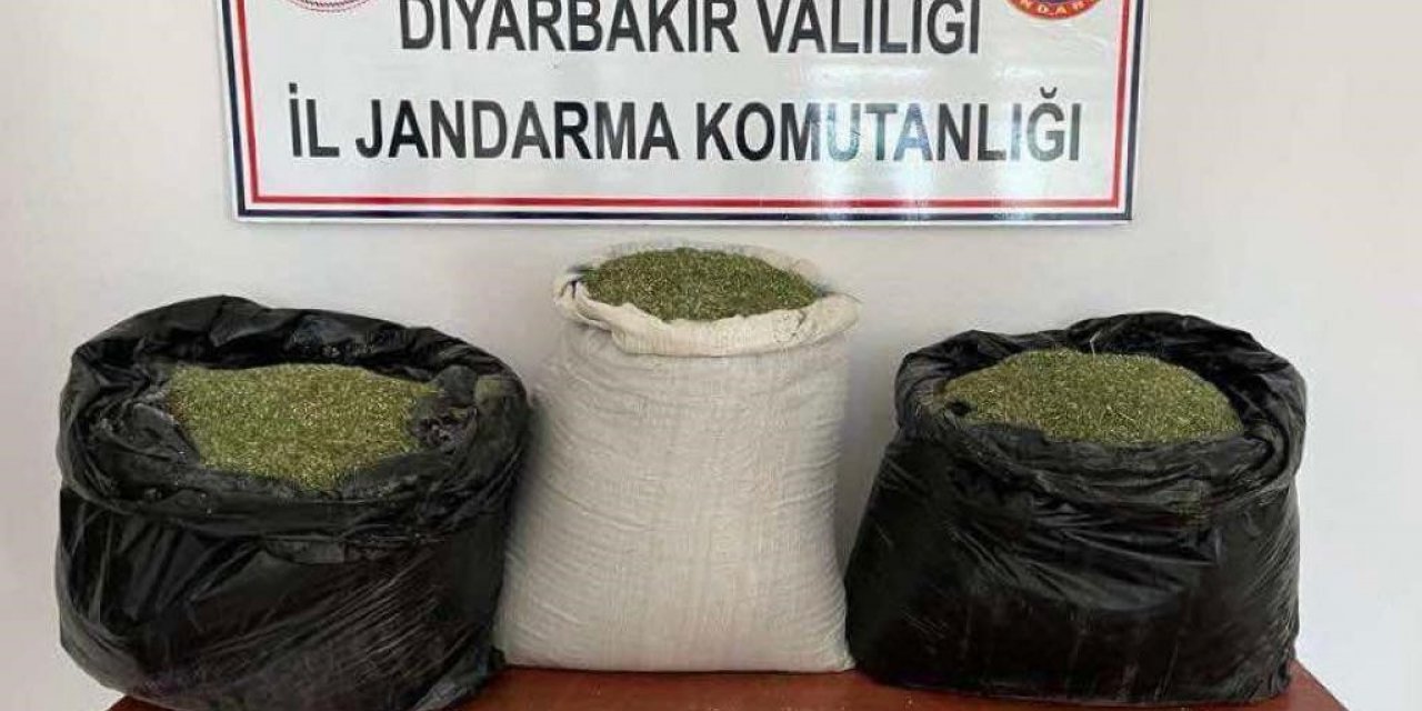 Diyarbakır’da 121 kilo esrar ele geçirildi