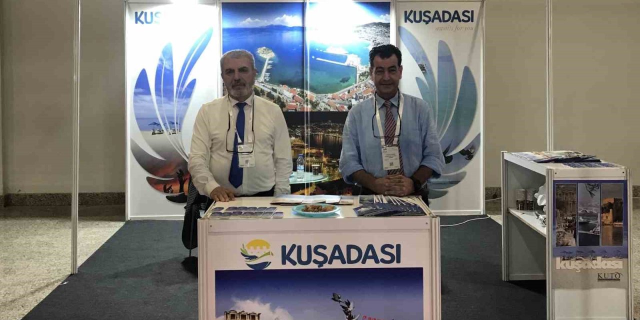 Kuşadası, İstanbul Balkan Turizm Borsası Fuarı’nda tanıtıldı