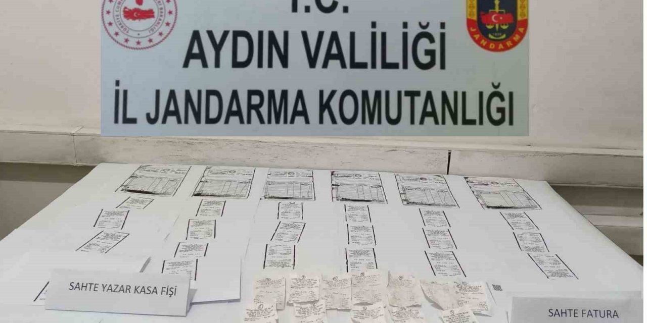 Söke’de 120 bin lira değerinde sahte yazar kasa fişi ele geçirildi