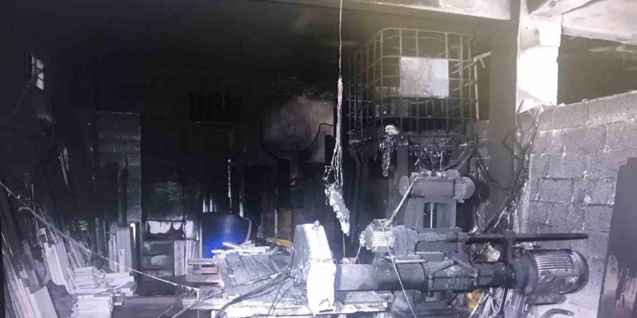 İş yerini kundaklayan 2 şüpheli yakalandı