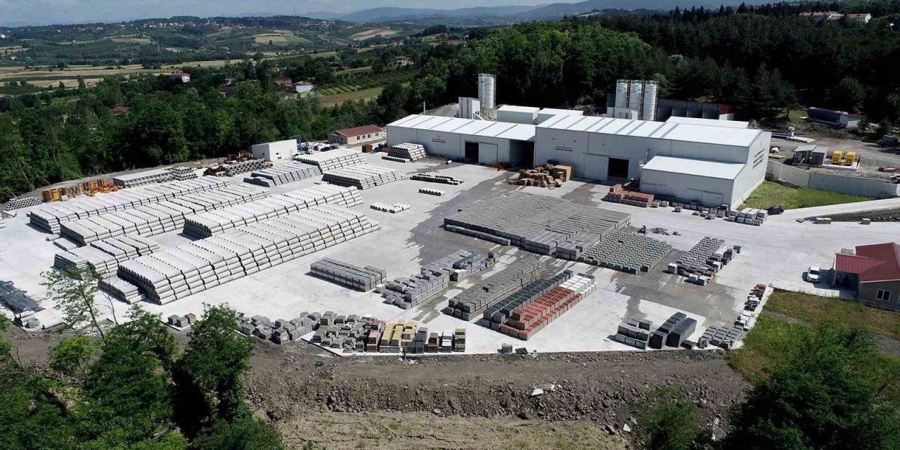 Kilit parke bordur ve beton boru fabrikası 9 ayda 22,5 milyonluk tasarruf sağlandı