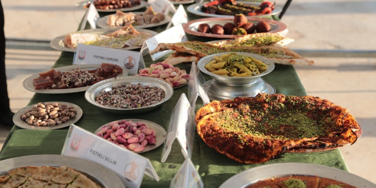 Şanlıurfa’da fıstık ile isot yemeklerde buluştu