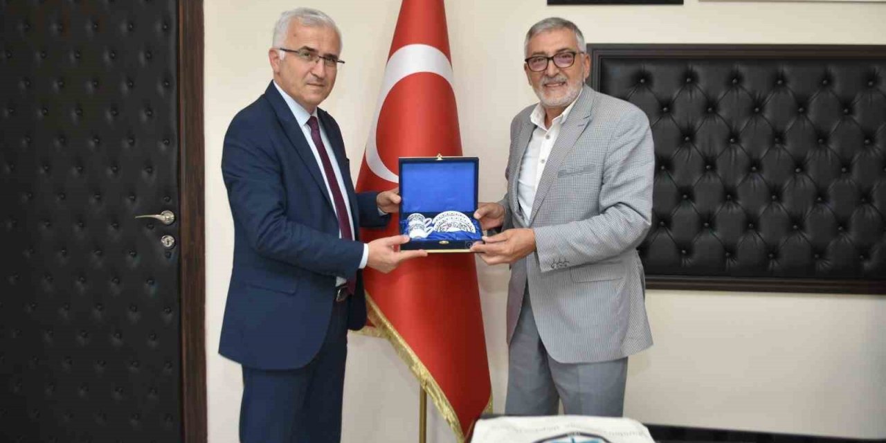 Rektör Çolak’tan, Başkan Bozkurt’a ziyaret