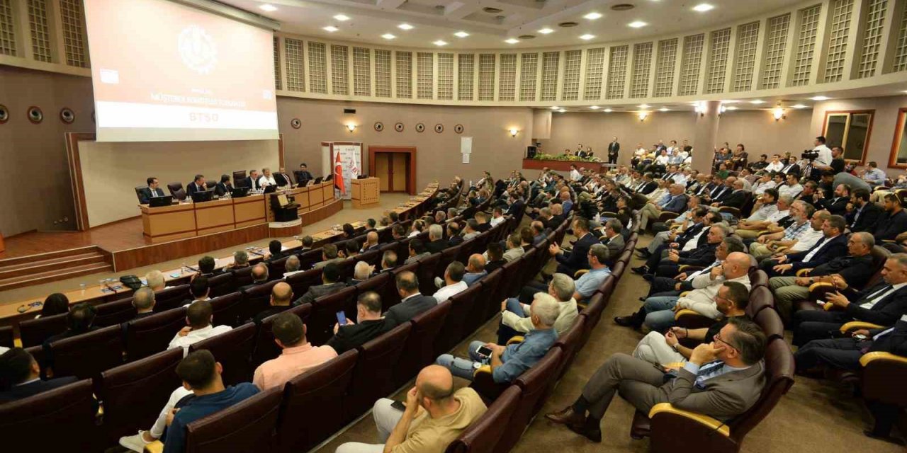 Türkiye’nin ilk gökmen adayları BTSO meclis toplantısına konuk oldu