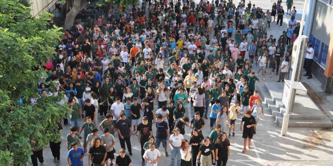 Öğrenciler “obeziteye hayır” dedi