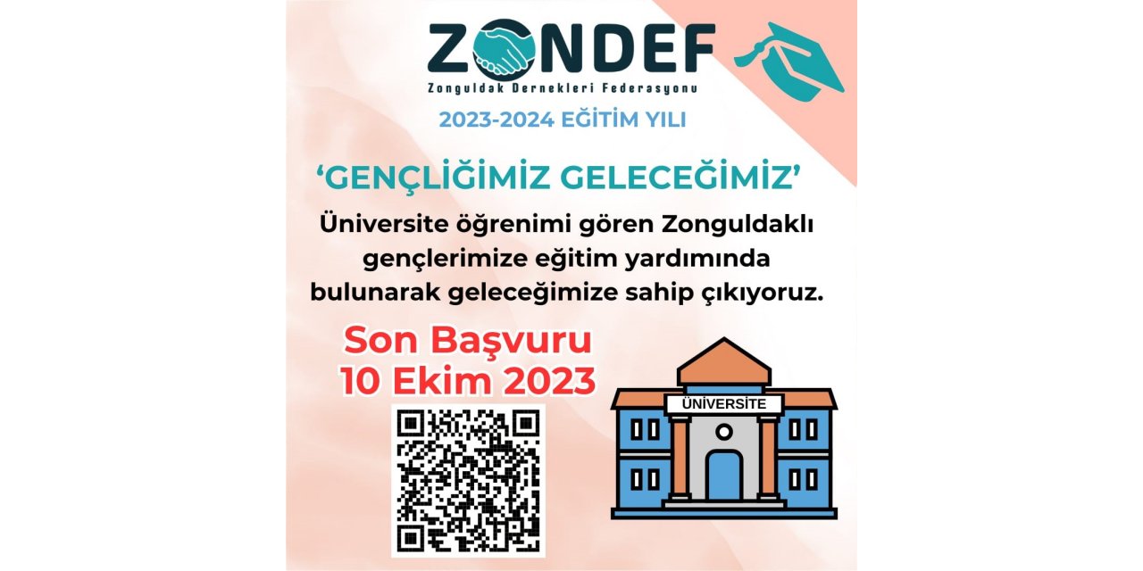 Zonguldaklı gençlerin eğitimine destek olacaklar