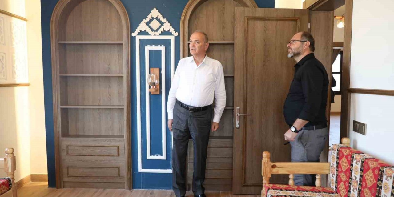 Başkan Özlü projeleri yakından takip ediyor