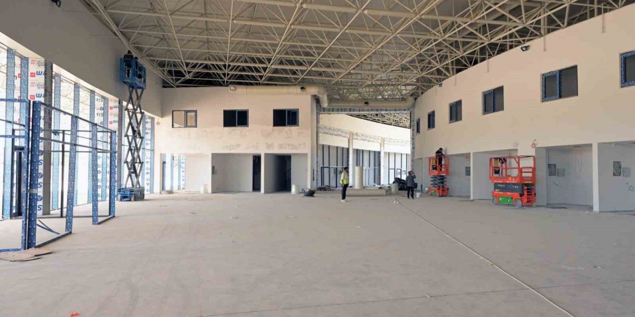 Isparta Belediyesi tarafından inşa edilen otogar çalışmasında sona gelindi