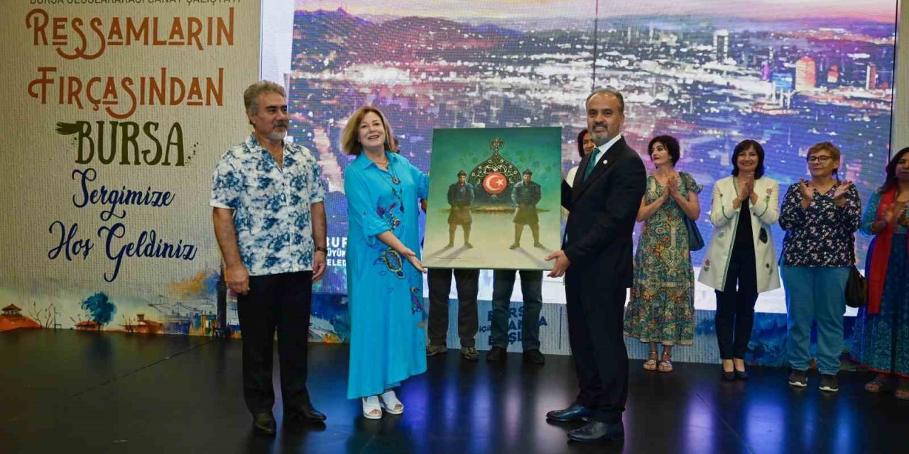 Uluslararası ressamların fırçasından Bursa