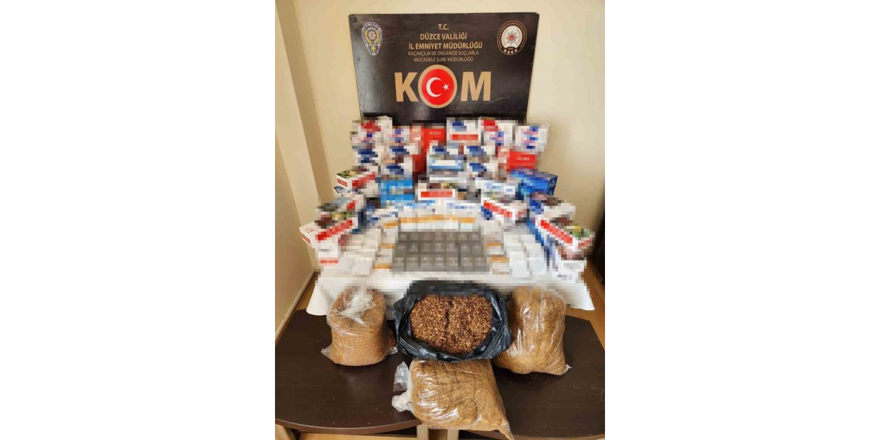 Sis Operasyonu’nda 30 binden fazla dolu makaron ele geçirildi