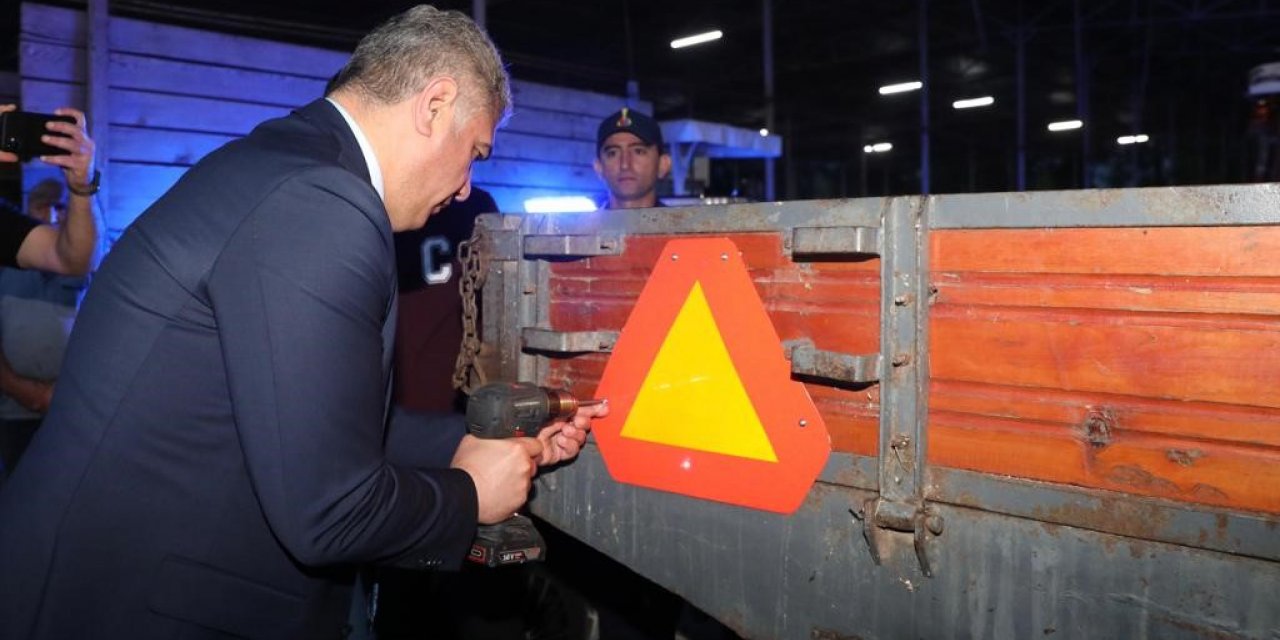 Düzce’de Reflektör tak görünür ol kampanyası