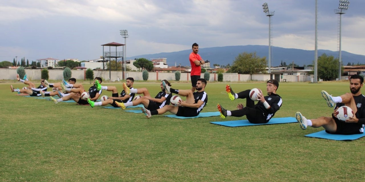 Nazilli Belediyespor Menemen maçı hazırlıklarına başladı