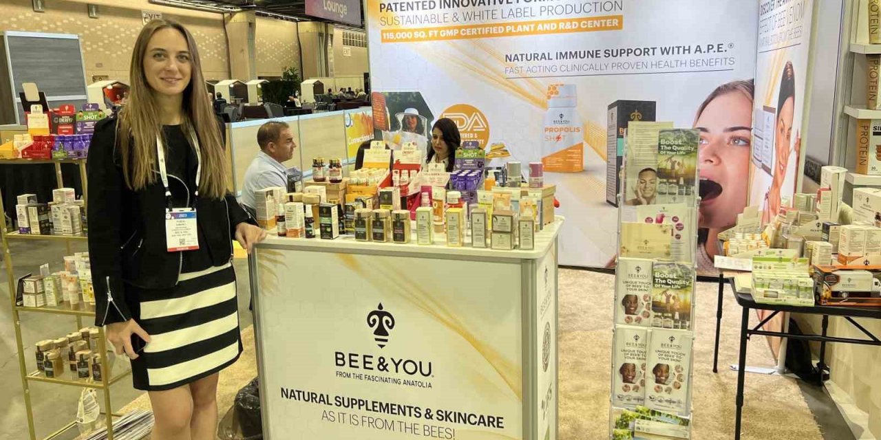 Anadolu arı ürünlerini dünyaya tanıttılar