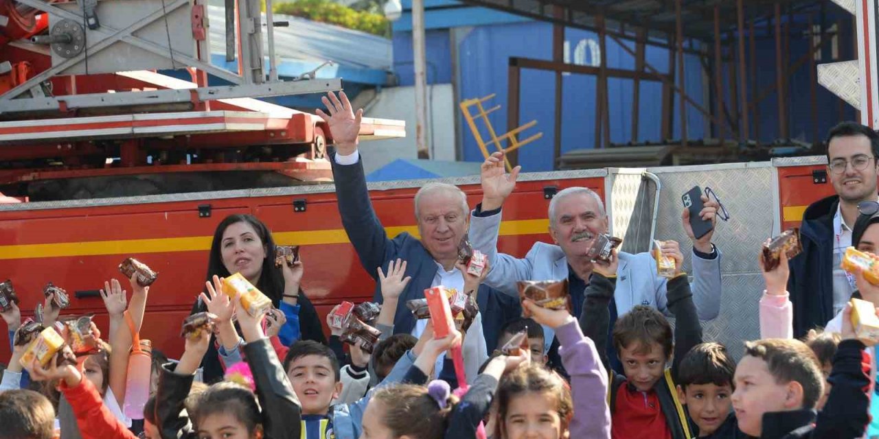 Öğrencilerden itfaiyeye ziyaret